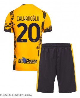 Günstige Inter Milan Hakan Calhanoglu #20 3rd trikot Kinder 2024-25 Kurzarm (+ Kurze Hosen)
